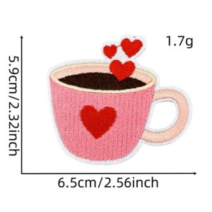 Pink couple cloth stickers 28#
