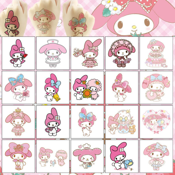 Wholesale Chilen's Rabbit Tattoo Sticker Cartoon Party Sticker OLY Exclusive