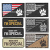 Wholesale American pet dog claw cloth stickers badge patches