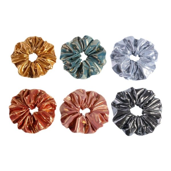 Wholesale Leather Fabric Large Scrunchie