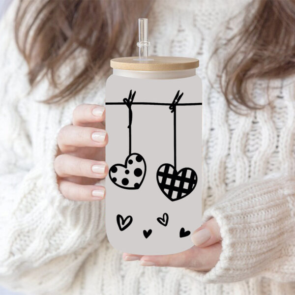 Wholesale UV Transfer Paste Glass Crystal Label Crystal Paste Cross-border Special Paste for 16oz Glass Cup 23cmX11cm