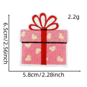 Pink couple cloth sticker 9#