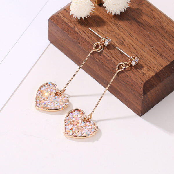 Wholesale Long Tassel Pearl Earrings Love Earrings