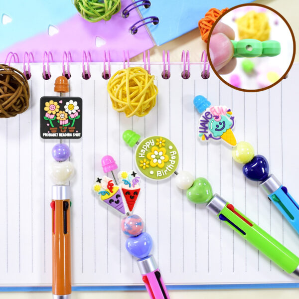 Wholesale Random 100pcs Creative Phrase Series Focal Beads