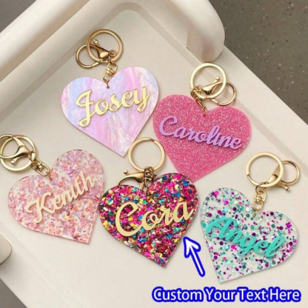 Wholesale Valentine's Day Colored Heart shaped Key