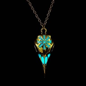 Ancient bronze light blue
