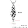 Wholesale Stainless Steel Embrace Lover Pendant Necklace
