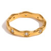 O1CN016ul5VL2AUrVCiv3oX_2213308878207-0-cib Wholesale Golden wavy eight-inted star ring