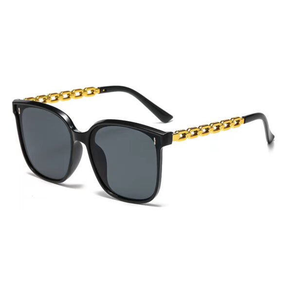 Wholesale Large frame chain leg sunshade sunglasses