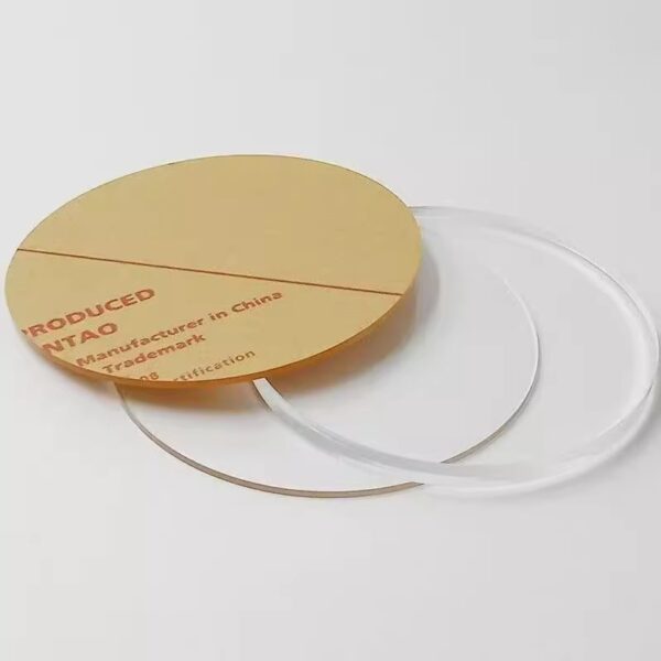 Wholesale Transparent Acrylic Refrigerator Magnet DIY Round Disc Fluid Bear Base Tray Ring Figure Coaster Customization