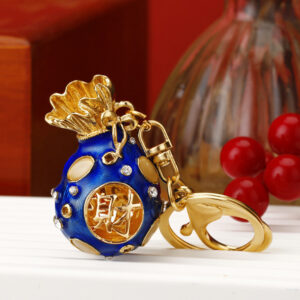 Round Lucky Bag Blue / Single OPP bag packaging