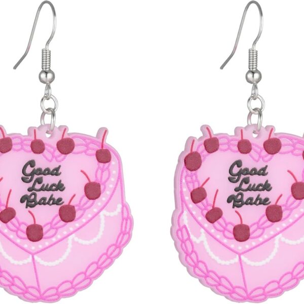 O1CN0175v2rf29NFLklA2V3_2215787098055-0-cib Wholesale Valentine's Day Love Heart Letter Earrings Acrylic Love Earrings