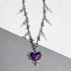 Wholesale Girl Wind Love Sword Thorn Necklace