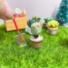 Wholesale Miniature Shovel Mini Gardening Tool Dollhouse Doll Accessories