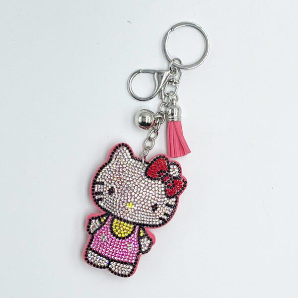 Wholesale cartoon pendant cute tassel keychain bag accessory OLY Exclusive