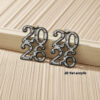 Wholesale 2026 Acrylic Digital Earrings