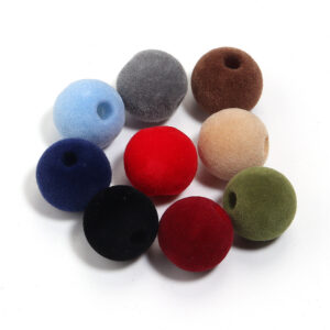 Round random color mixing / Size: outer diameter 16mm, hole diameter 4.7mm