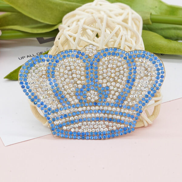 Wholesale Multi specification rhinestone crown DIY Patches