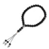 Wholesale Rosary Bracelet Black Frosted Crystal Beads Jewelry