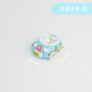 Strawberry car-blue (1 small size)