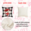 Wholesale Heart Pillowcase Red Set Valentine's Day