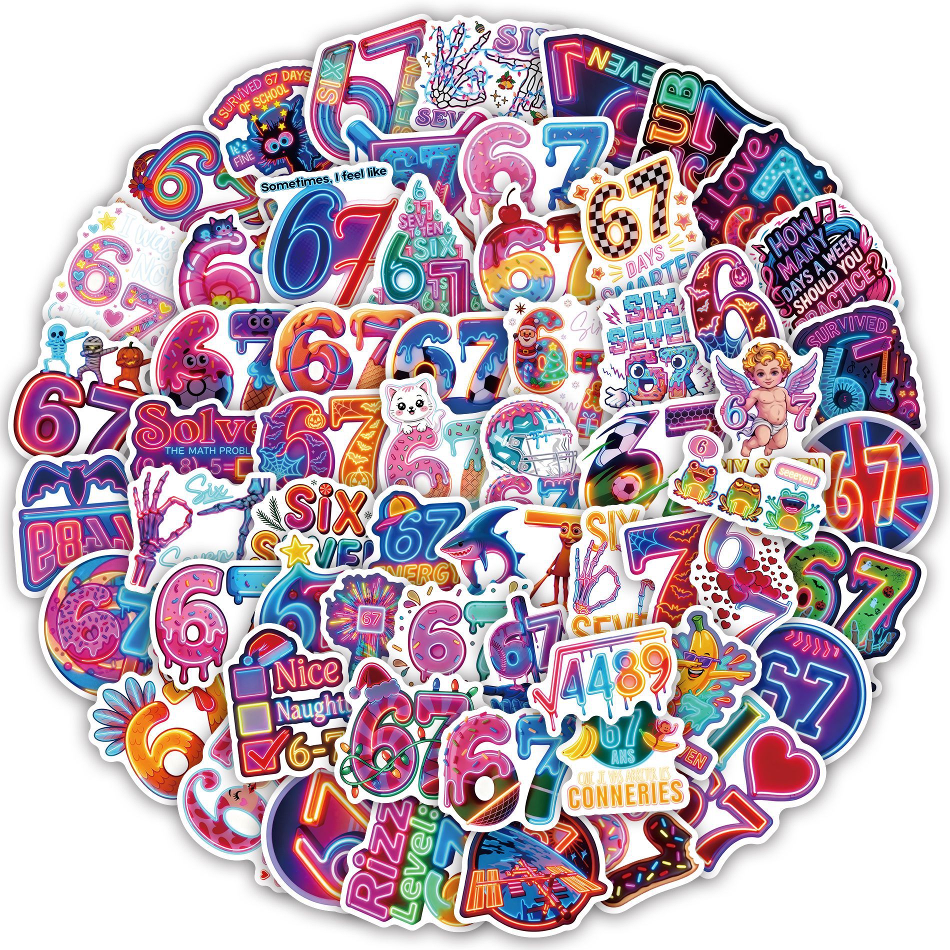 Wholesale Waterproof Vinyl Stickers
