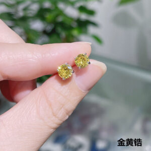 Gold Zirconium 6MM 9