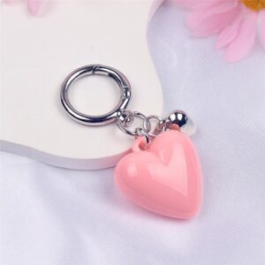 Big pink heart + small heart + circle