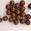 O1CN017PBPLI1QErILJRrzL_2201245431945-0-cib Wholesale 5pcs 20MM Coffee Gold Dot Printed Beads