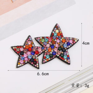 4*6.6cm five-pointed star