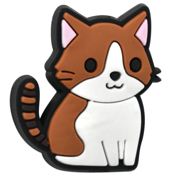 Wholesale Random 100pcs Cute Cartoon Cat Series DIY Pvc Soft Glue Beads