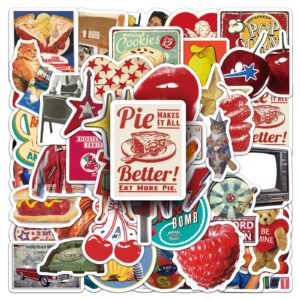 Wholesale 50 Pieces of American Retro Graffiti Stickers, Personalized Cross-Border Trendy Cool Play Decoration Mobile Phone Skateboard Guitar Computer Stickers