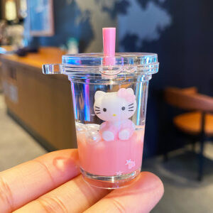 KT cat quicksand-milk tea cup (single)