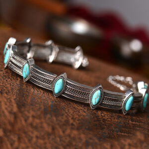 O1CN017U2BBV1jEpsaW6UIe_2212072154517-0-cib Wholesale Bohemian Vintage Turquoise Choker Necklace Fashion Accessory Gift Boutique