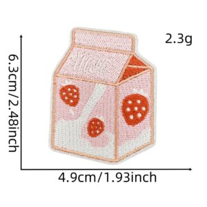 Cake cherry cloth sticker 12#