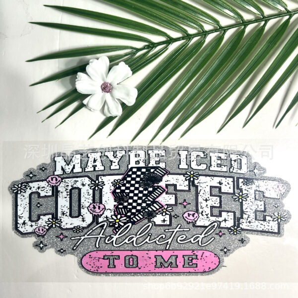 Wholesale Colored Flashing Crystal Stickers 16oz Cup UV DTF Wraps