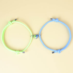 Blue + fluorescent green