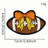 Wholesale Leopard print series rugby embroidery patch