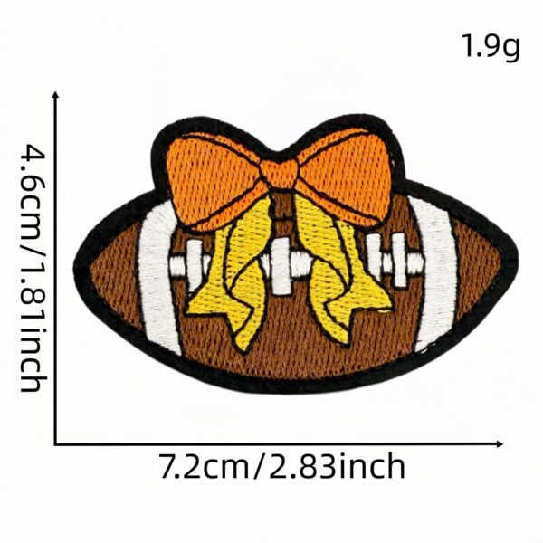 Wholesale Leopard print series rugby embroidery patch