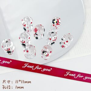 9#Black hat snowman (1 piece)