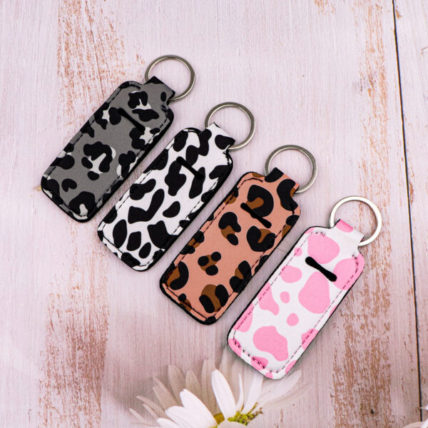 O1CN017g93El1ePlQfHbRDR_2217094333864-0-cib Wholesale Leopard Lipstick Set Keychain Accessories