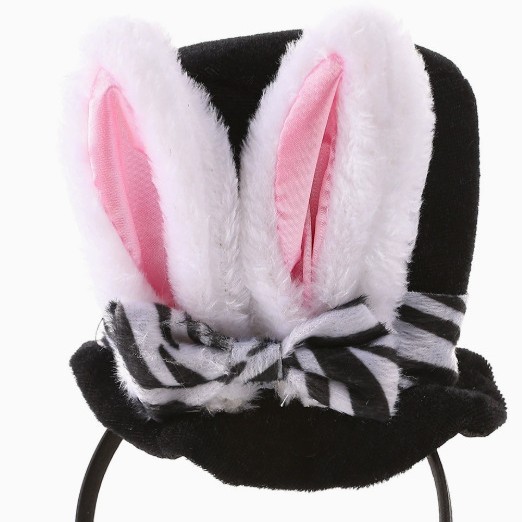 O1CN017gAWIp1iZA6Mq2Bww_2218974074426-0-cib Wholesale Party Velvet Plush Rabbit Ears Easter High Hat