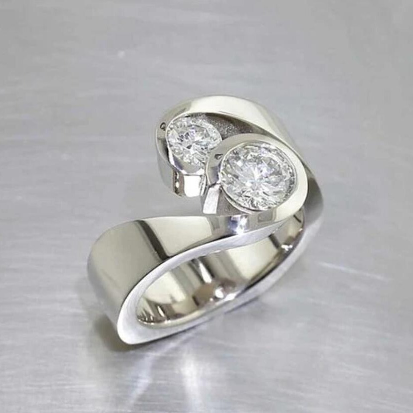 Wholesale Vintage Exaerated Simple and Unique Rings