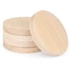 Wholesale Factory direct wooden coasters logo lettering square round love wooden coasters household wooden coasters