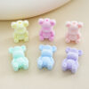 Wholesale Mixed Color Bear Acrylic Beads