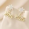 Wholesale Christmas Snowflake Earrings for 2026