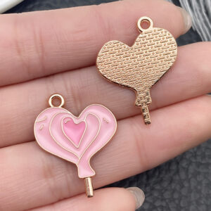 1 Lollipop 25x20mm-1.2g-21124 / Valentine's Day Series