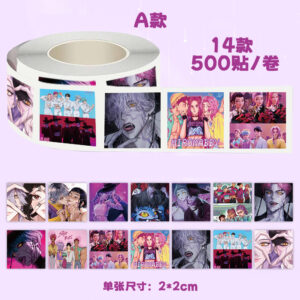 Kpop demon hunters volume stickers a- 500 sheets