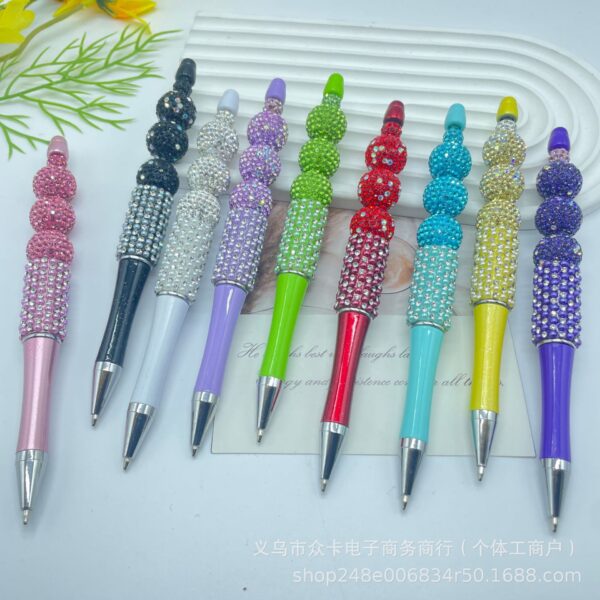 Wholesale 16mm Full Diamond Ball Handmade DIY Fancy Beaded Pen