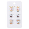 Wholesale cute nurse bandage syringe ambulance hospital first aid kit medical record earring
